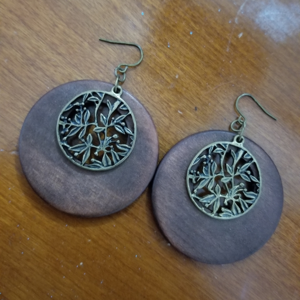Wood Earrings